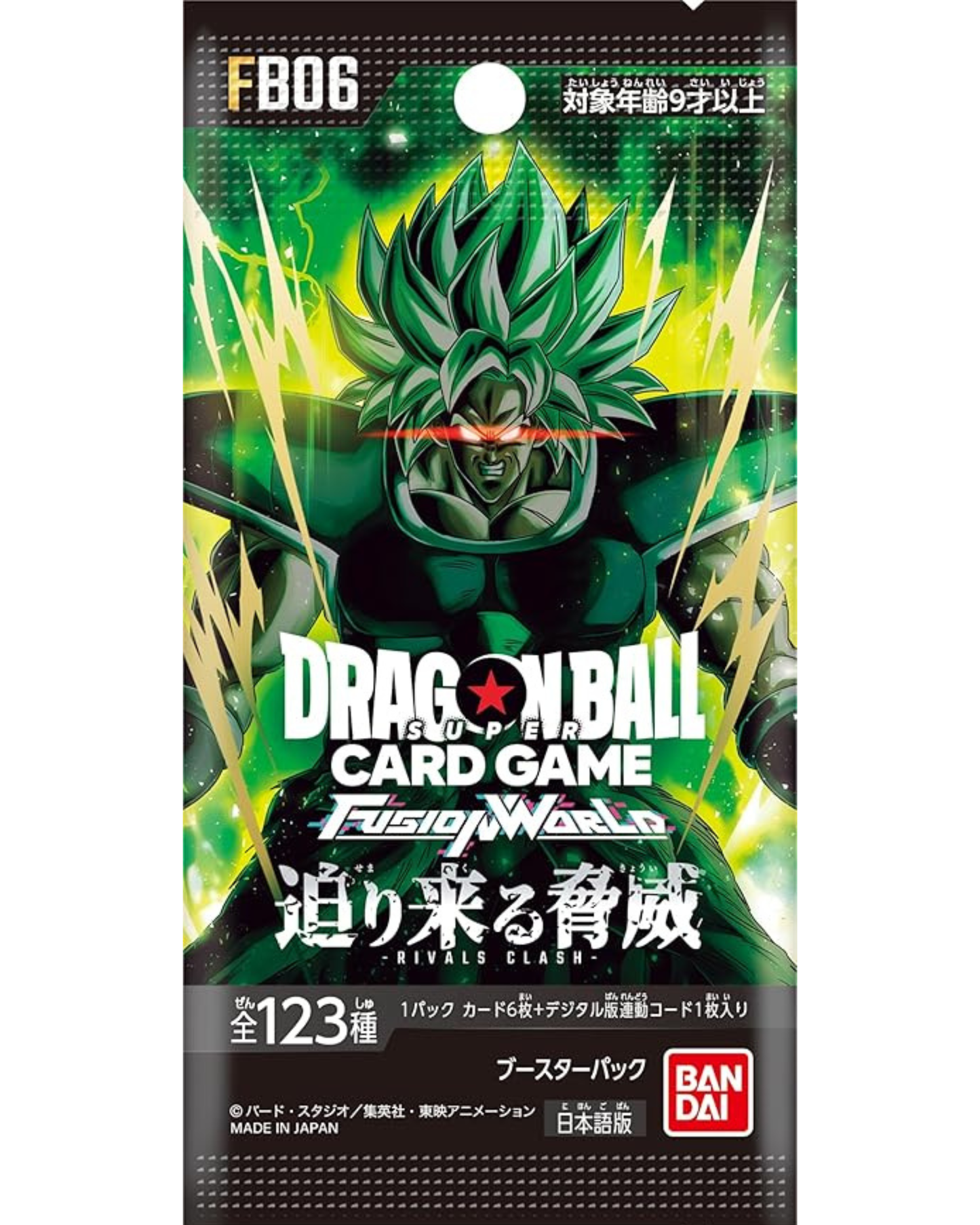 ragon Ball Super Card Game Fusion World Rivals Clash FB06 Booster Box