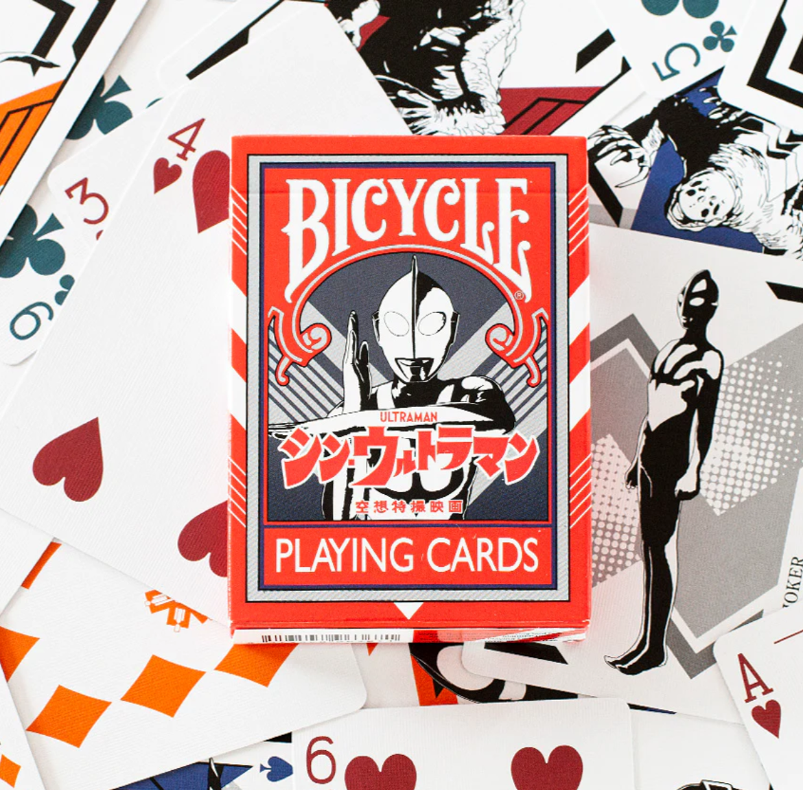 Bicycle Shin Ultraman Anime Playing Cards