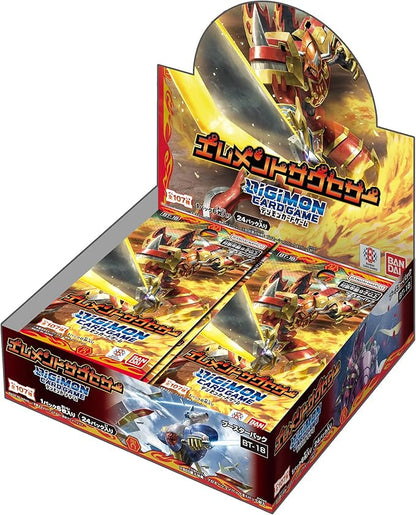 Digimon Element Successor BT-18 Booster Box