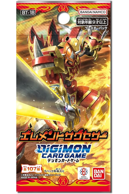 Digimon Element Successor BT-18 Booster Box