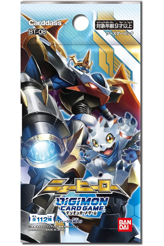 Digimon New Hero BT-08 Booster Box