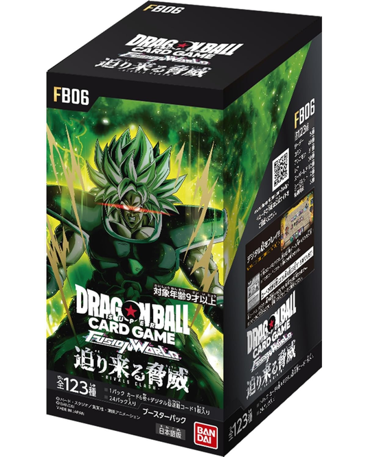 ragon Ball Super Card Game Fusion World Rivals Clash FB06 Booster Box