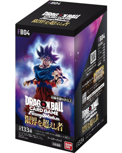 Dragon Ball Super Card Game Fusion World Ultra Limit FB04 Booster Boox