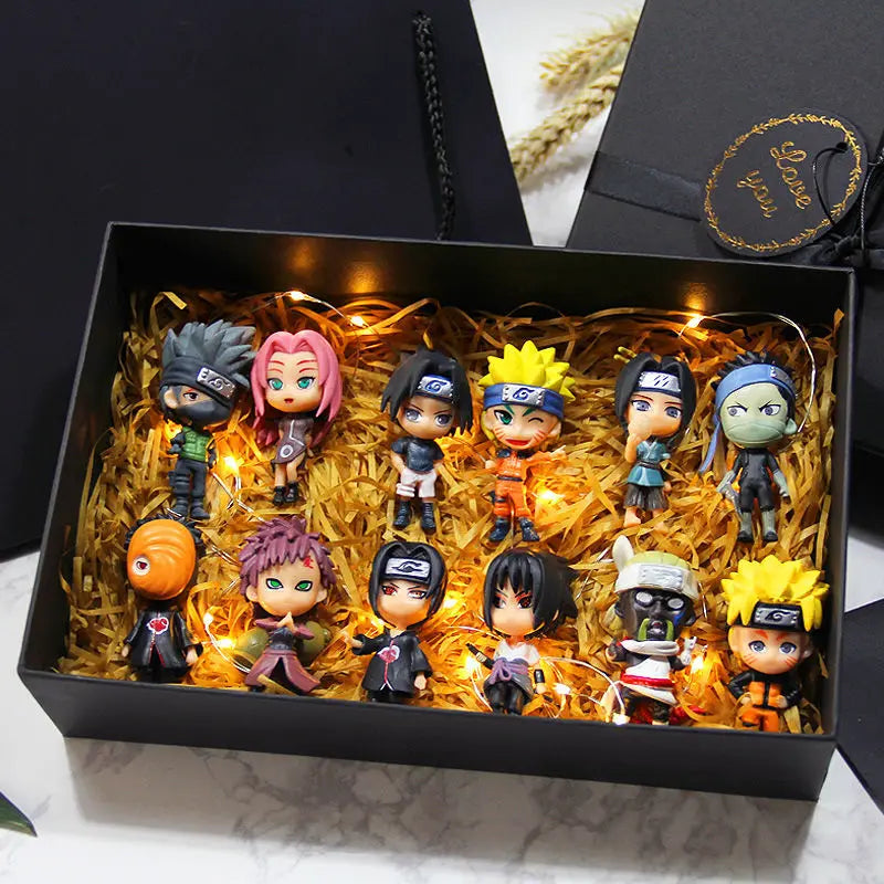Naruto Mini Figurines Set of 6 Collectibles