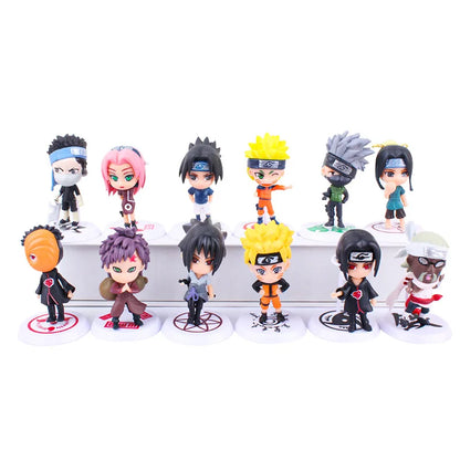 Naruto Mini Figurines Set of 6 Collectibles