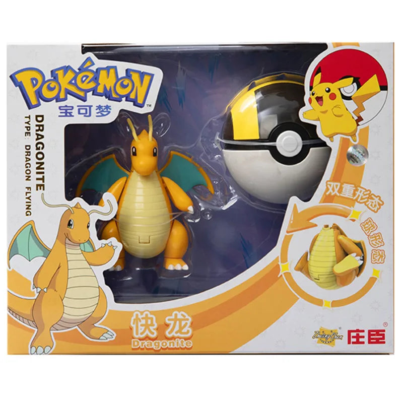 Pokemon Anime Figures Charizard Pikachu Gyarados Toy Mode